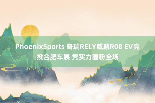 PhoenixSports 奇瑞RELY威麟R08 EV亮投合肥车展 凭实力圈粉全场