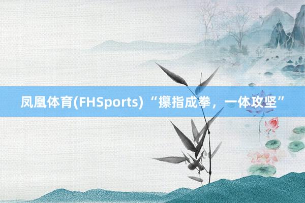 凤凰体育(FHSports) “攥指成拳，一体攻坚”
