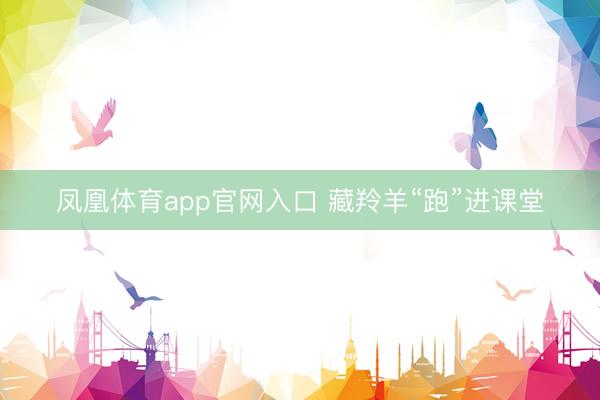 凤凰体育app官网入口 藏羚羊“跑”进课堂