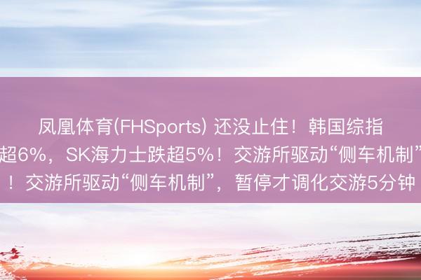 凤凰体育(FHSports) 还没止住！韩国综指已跌近5%，三星电子跌超6%，SK海力士跌超5%！交游所驱动“侧车机制”，暂停才调化交游5分钟