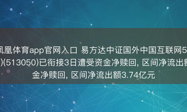 凤凰体育app官网入口 易方达中证国外中国互联网50(QDII-ETF)(513050)已衔接3日遭受资金净赎回， 区间净流出额3.74亿元